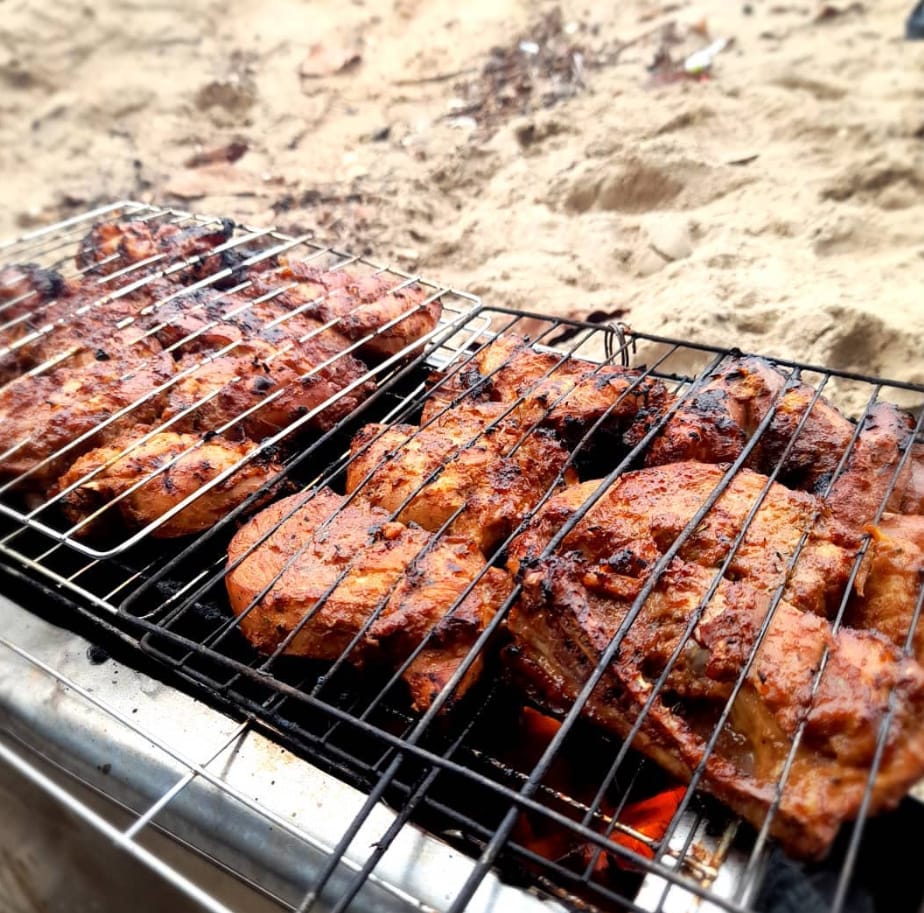 bbq pantai pengkalan balak