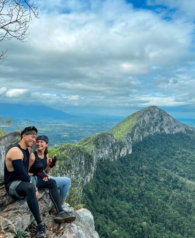 cara menuju gunung baling