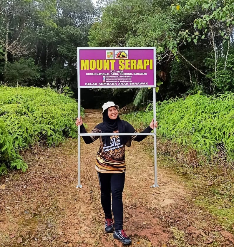 cara menuju gunung serapi