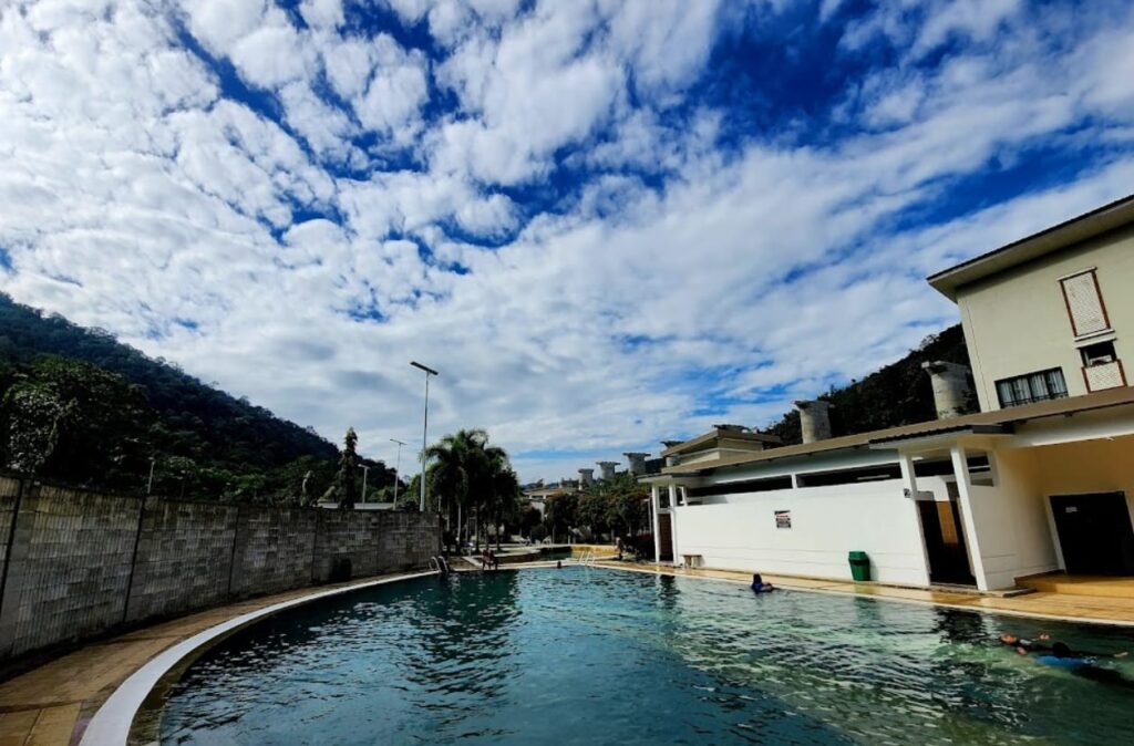 harga tiket kolam air panas bentong