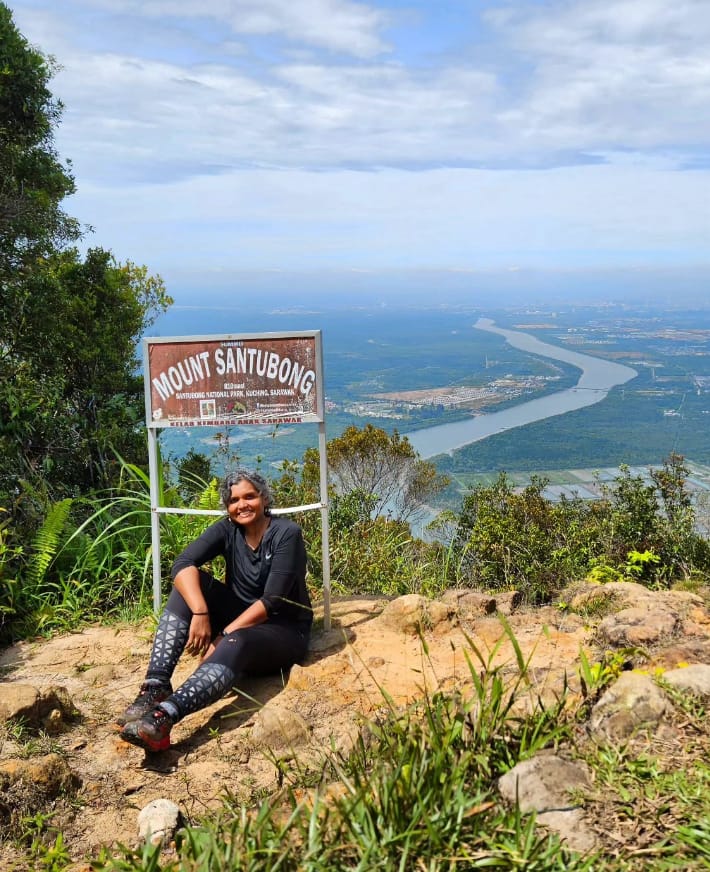 laluan gunung santubong