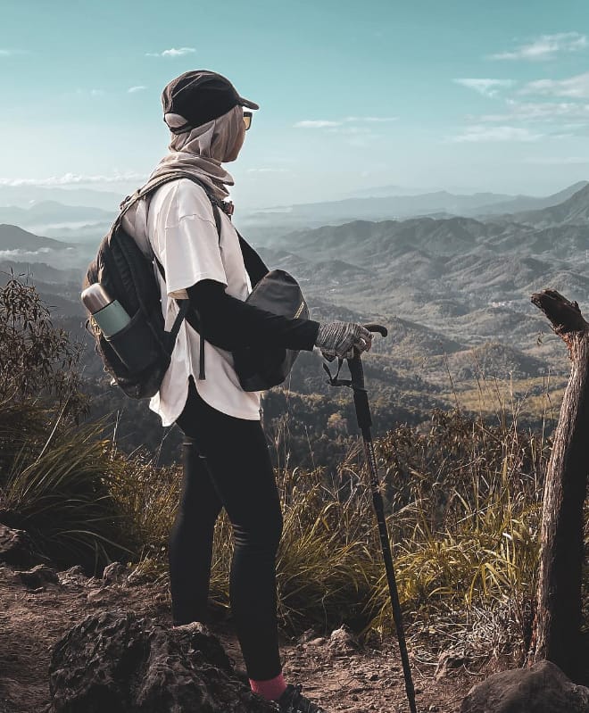 laluan pendakian gunung alai