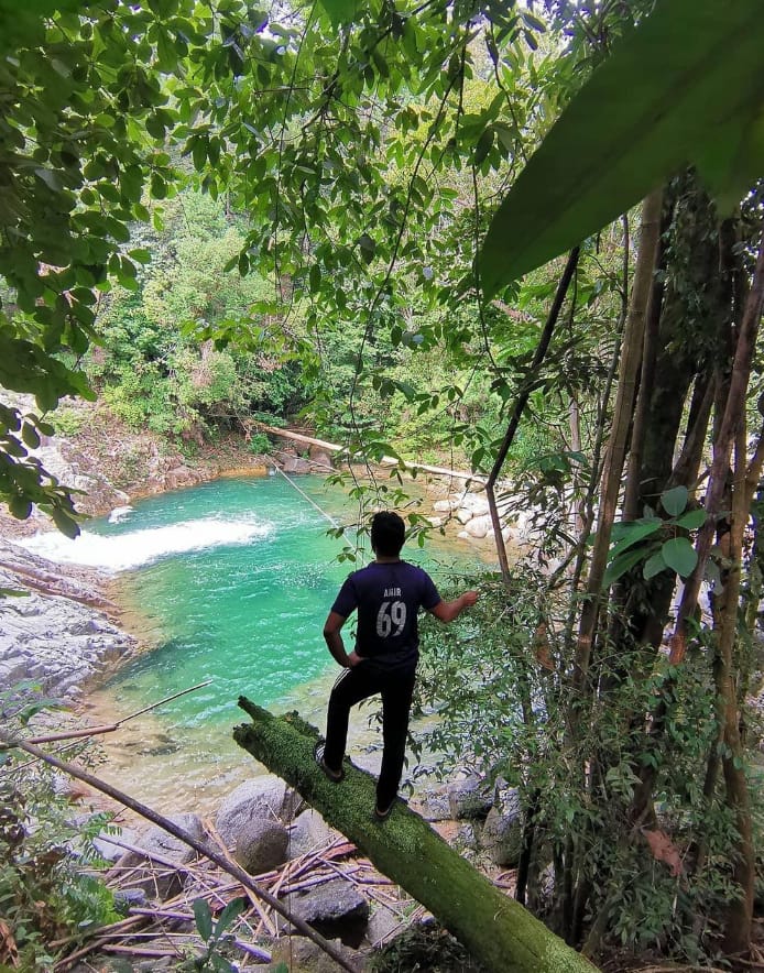 lata kolam air waterfall