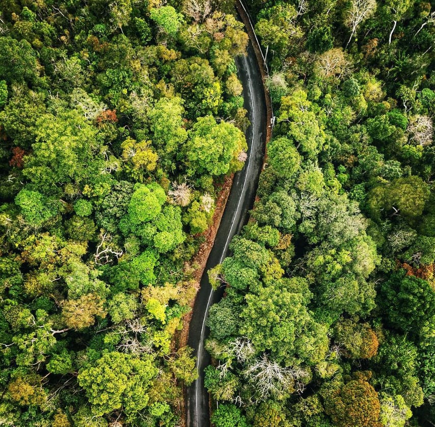 lokasi gunung jerai