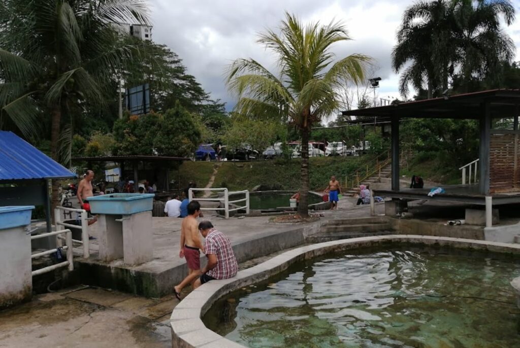 lokasi kolam air panas selayang