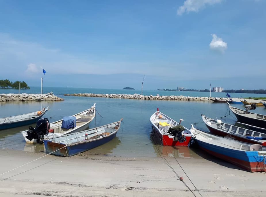 lokasi pantai bagan pinang