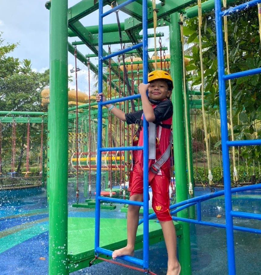 petua melawat forest city waterpark