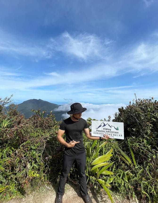 tarikan gunung yong belar