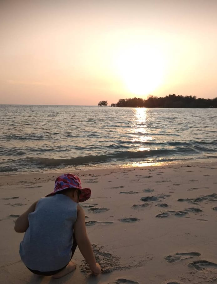 tarikan pantai bagan pinang