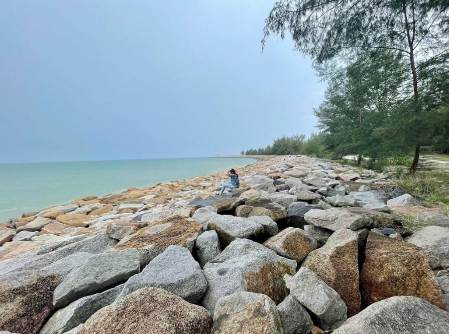 tarikan pantai teluk ketapang