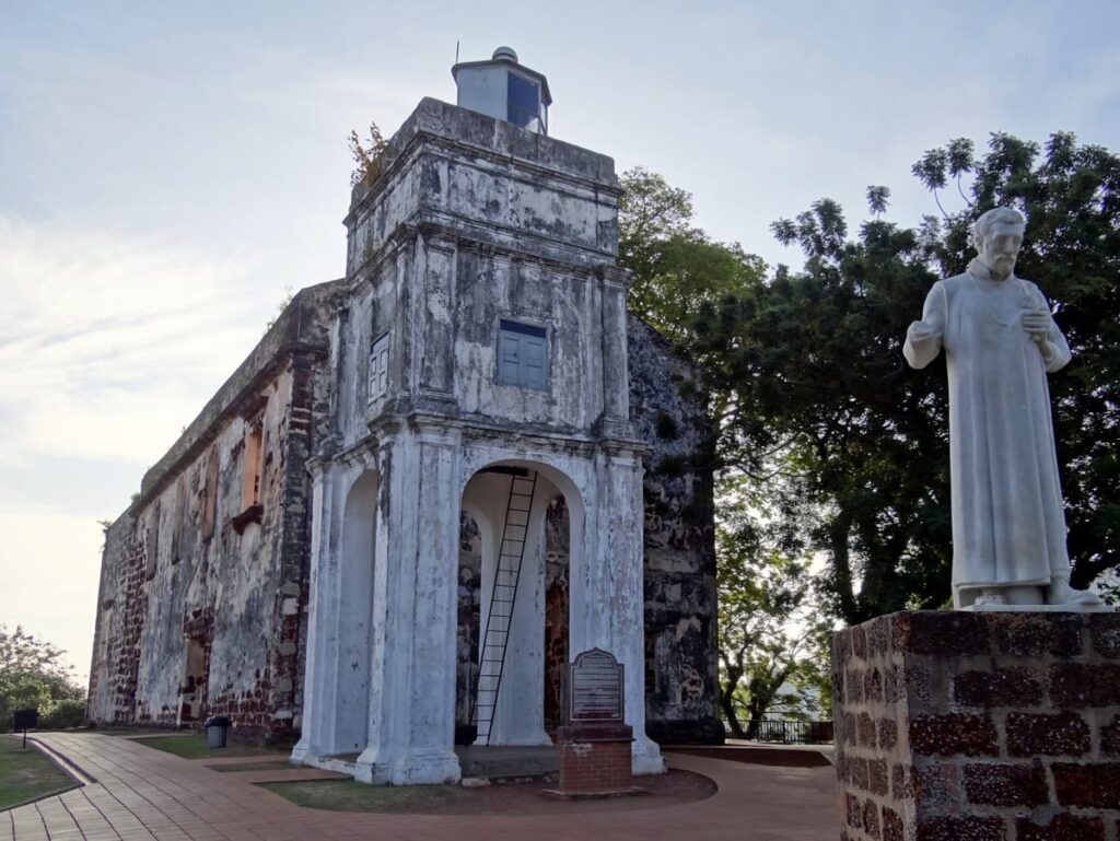 Gereja St. Paul, Bukit Melaka