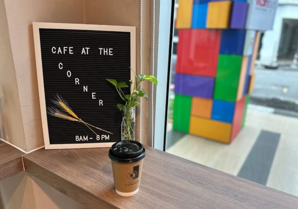 cafe at the corner