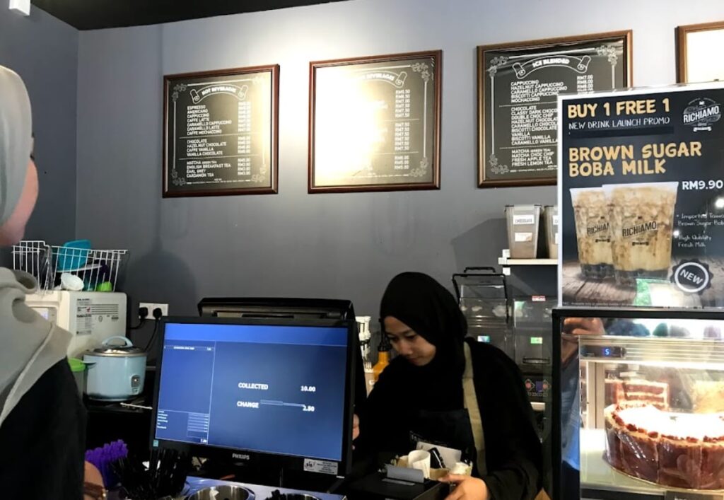 richiamo coffe uitm melaka